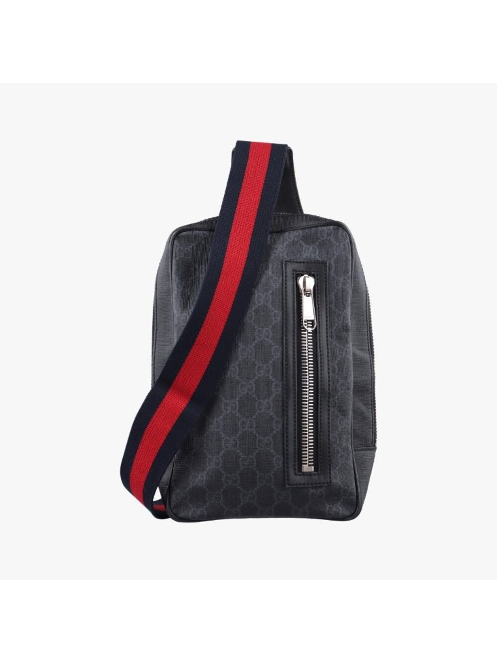 Gucci GG Supreme Navy Black Handbag